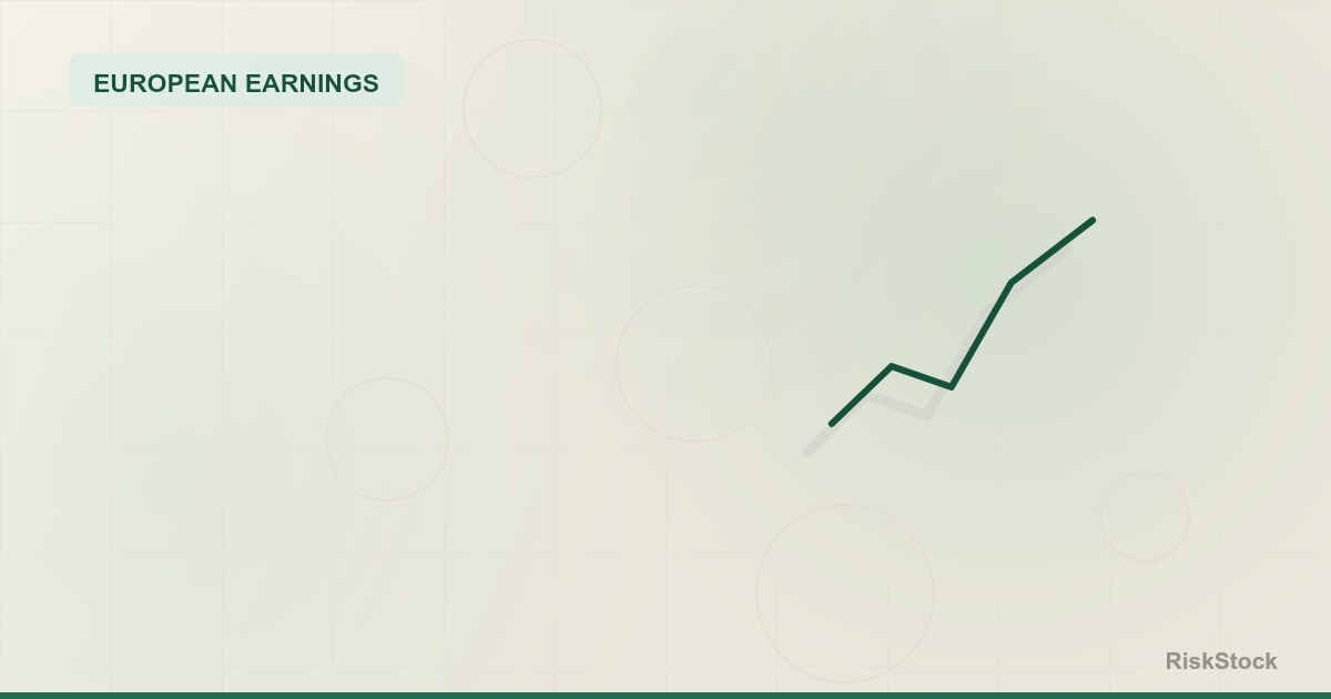 European Q2 Earnings Growth Came in Near 21%. Nobody Noticed Because Nvidia Reported the Same Month